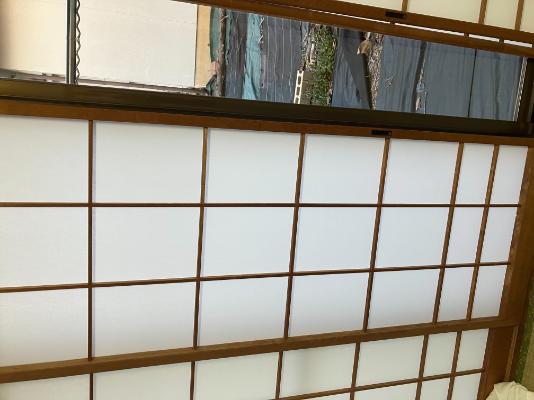 障子完成品