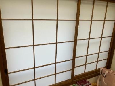 障子完成品